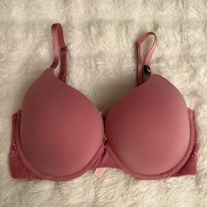 Victoria's Secret Dusty Rose Push up Full Coverage Bra